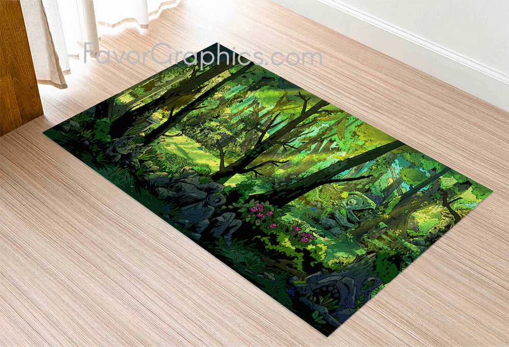 Forest Home Bedroom Decor Rug Carpet Mat