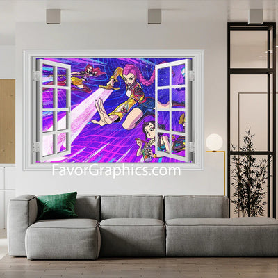 Huntrix HUNTR/X Kpop Demon Hunters Wall Art Poster Print Mural