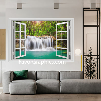 Waterfall Vinyl Wall Art Decal Sticker Poster Print Mural