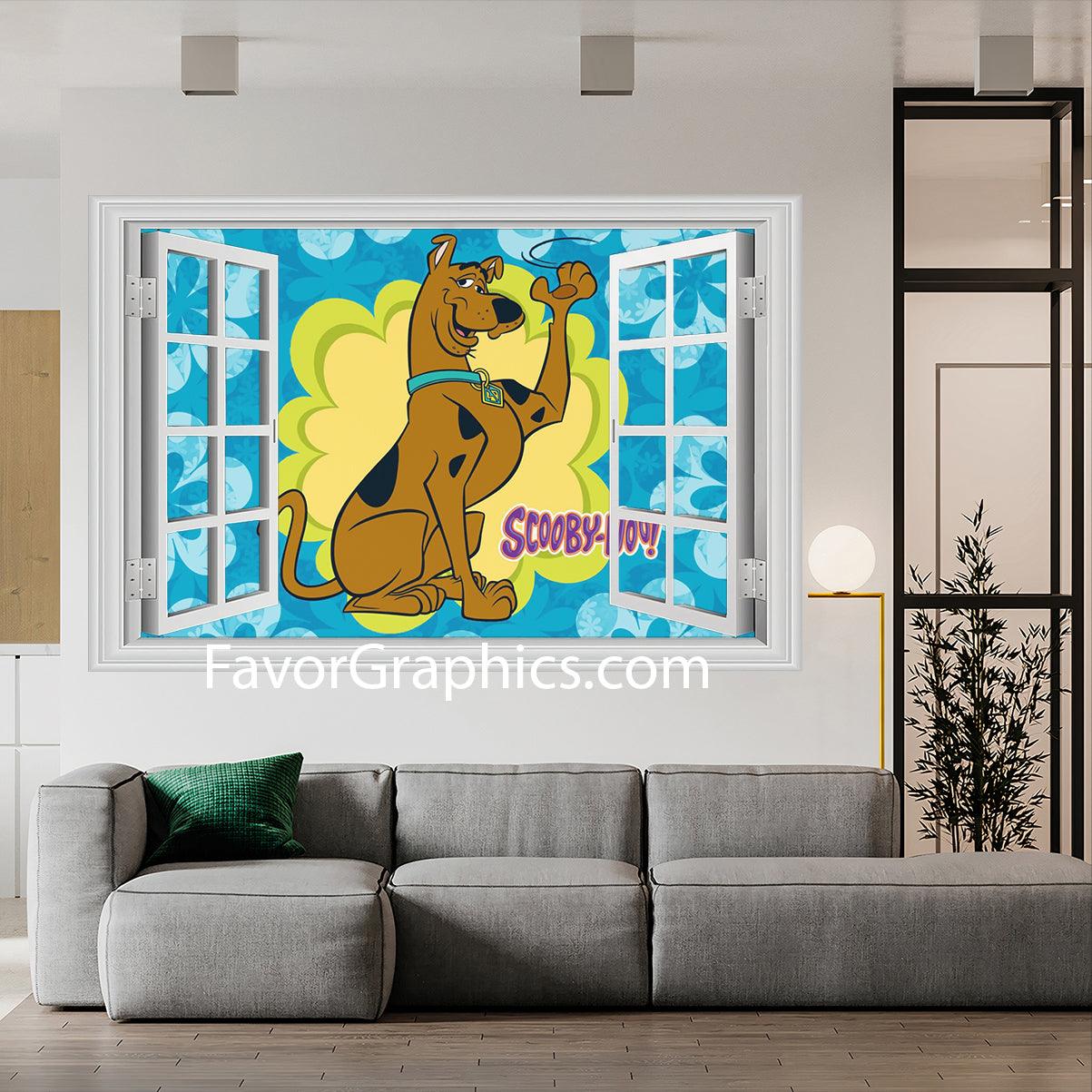 Scooby Doo Vinyl Wall Art Decal Sticker Poster Print Mural