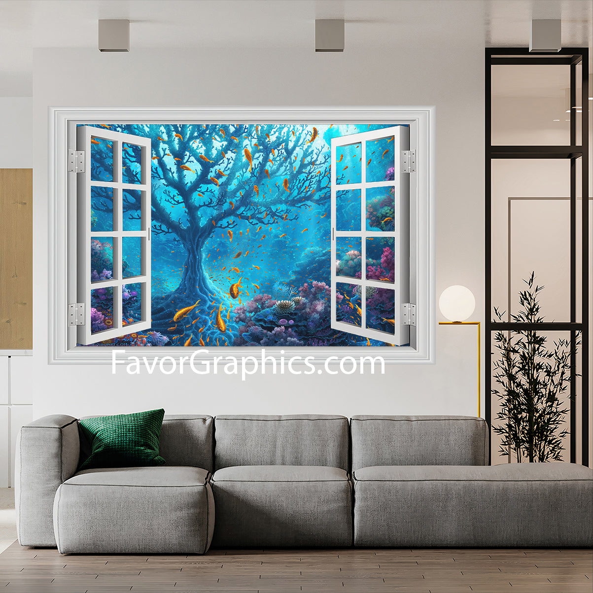 Underwater Under The Sea Vinyl Wall Art Decal Sticker Poster Print Mural