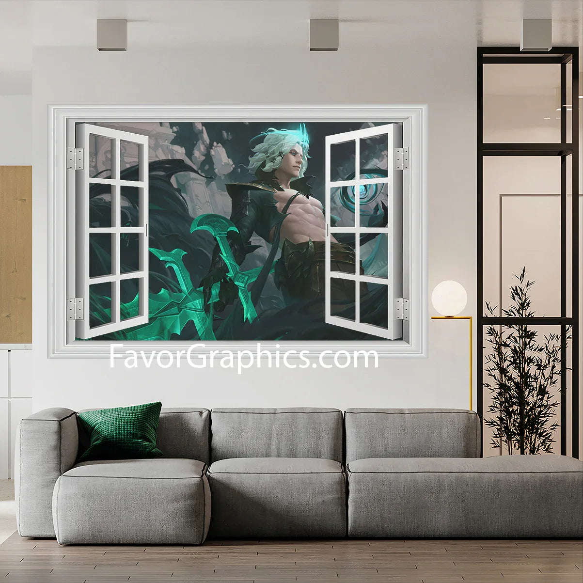 Viego League of Legends Vinyl Wall Art Decal Sticker Poster Print Mural