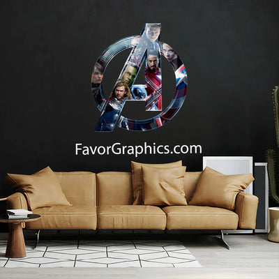 Avengers Superheroes Home Room Wall Vinyl Decal Sticker Mural Poster