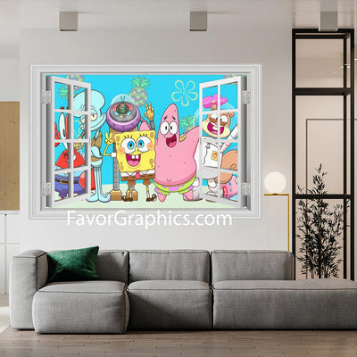 Spongebob Vinyl Wall Art Decal Sticker Poster Print Mural