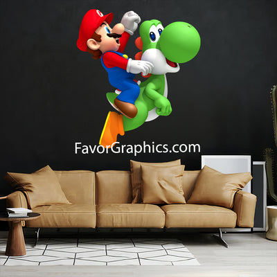 Mario Home Room Wall Vinyl Decal Sticker Mural Poster