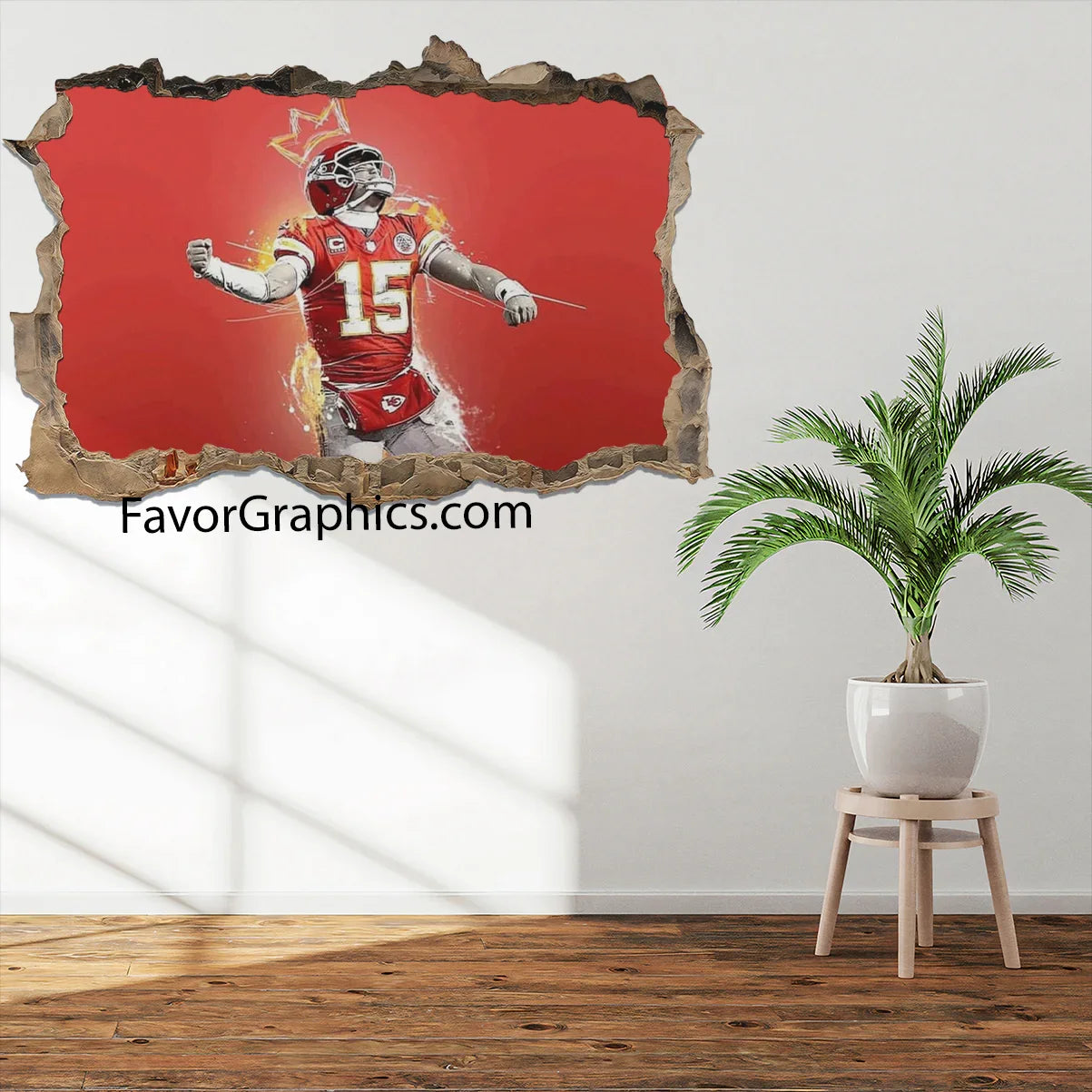 Patrick Mahomes Vinyl Wall Art Decal Sticker Poster Print Mural