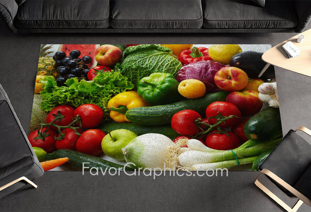 Vegetable Home Bedroom Decor Rug Carpet Mat