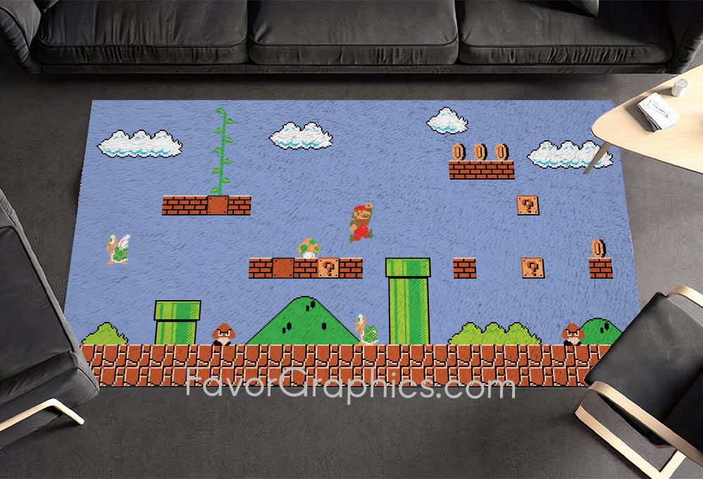 Mario Home Bedroom Decor Rug Carpet Mat