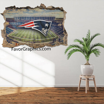 New England Patriots Vinyl Wall Art Decal Sticker Poster Print Mural