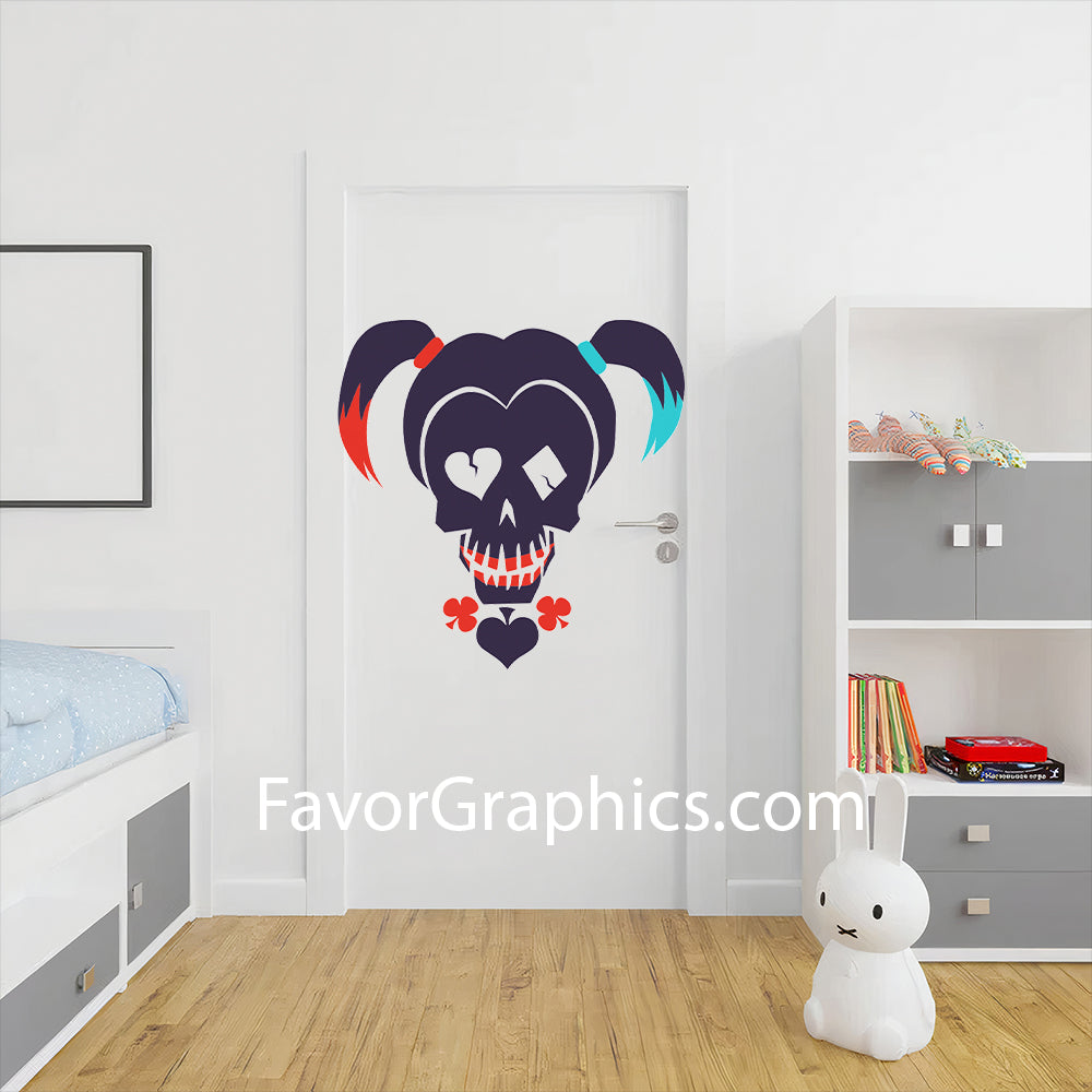 Harley Quinn Home Room Wall Vinyl Decal Sticker Mural Poster