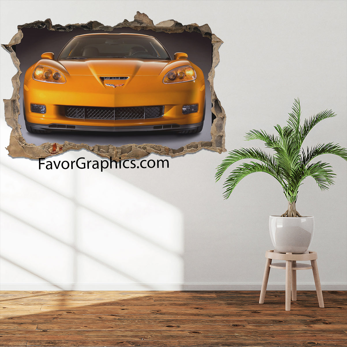 Chevrolet Corvette Vinyl Wall Art Decal Sticker Poster Print Mural