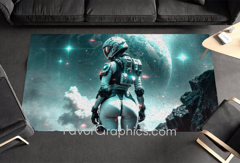 Astronaut Home Bedroom Decor Rug Carpet Mat