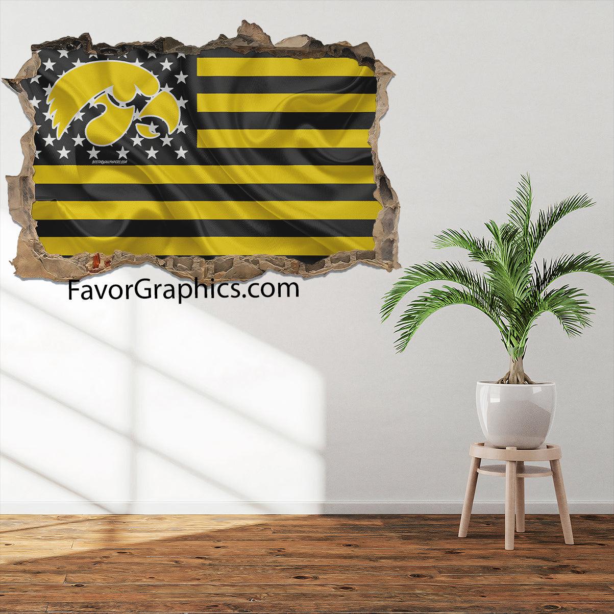 Iowa Hawkeyes Vinyl Wall Art Decal Sticker Poster Print Mural