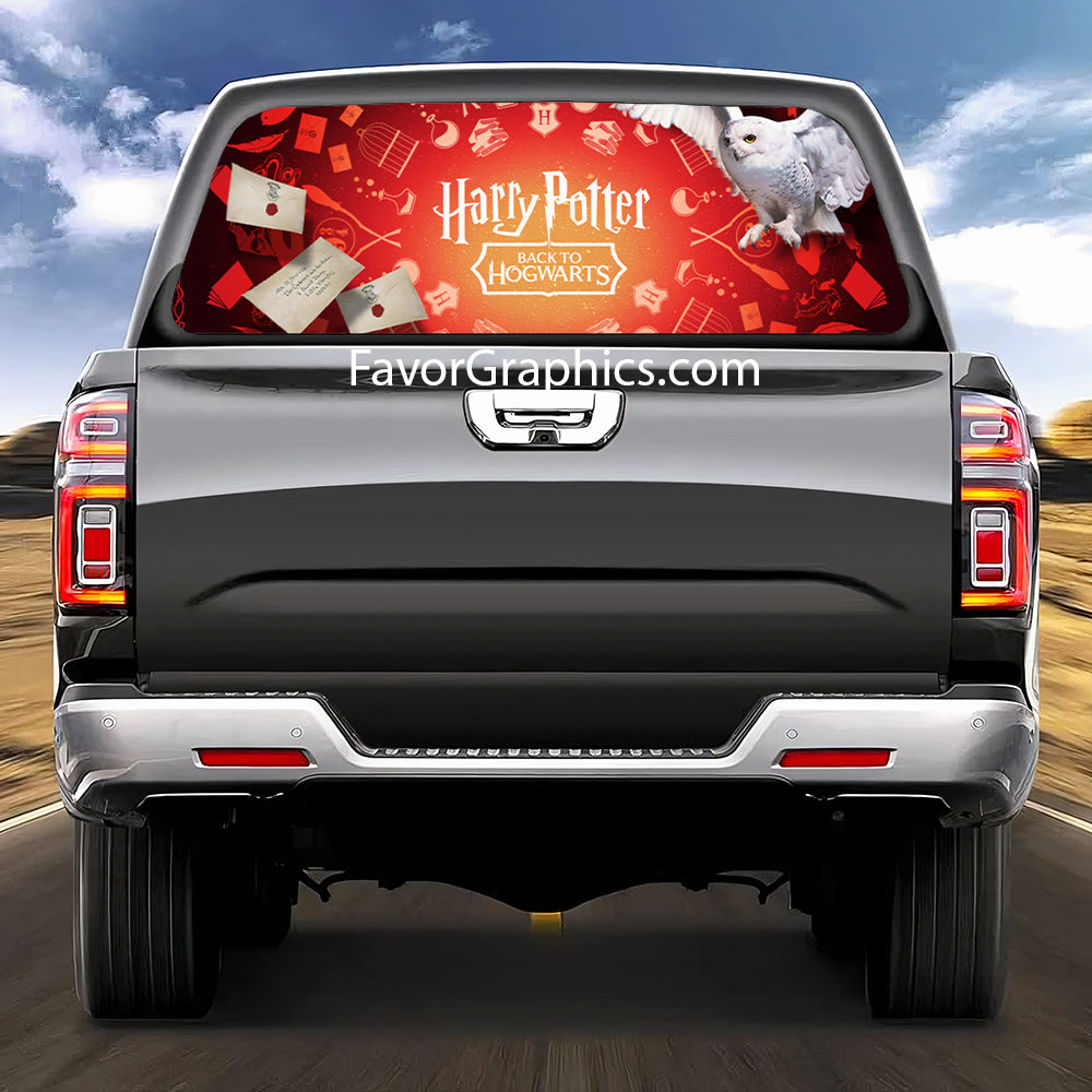 Harry Potter Rear Window Perforated Graphic Vinyl Decal Car