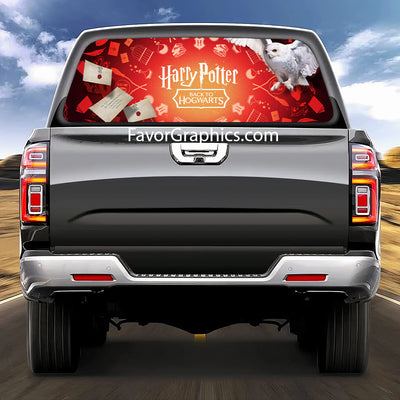 Harry Potter Rear Window Perforated Graphic Vinyl Decal Car