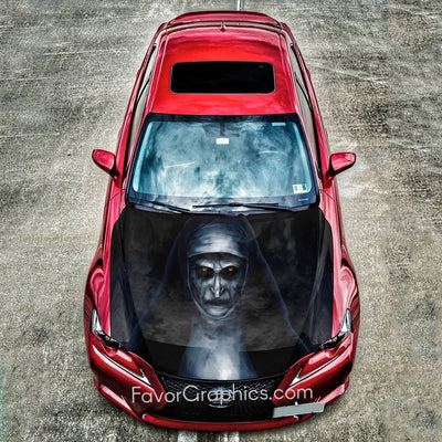 The Nun Valak Itasha Car Vinyl Hood Wrap Decal Sticker