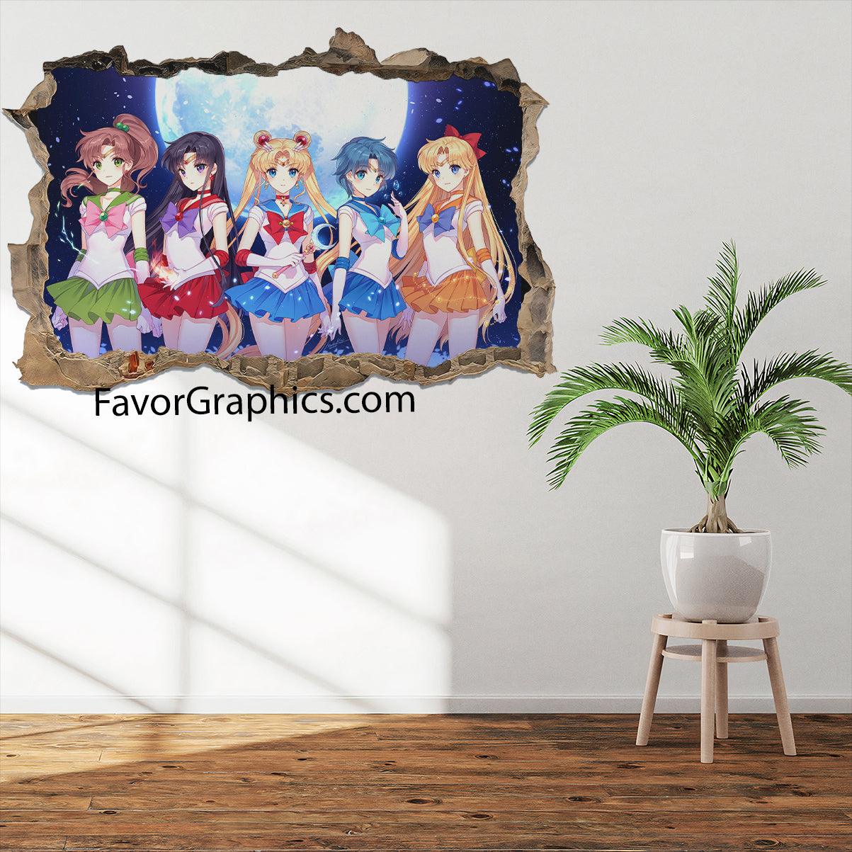 Sailor Moon Vinyl Wall Art Decal Sticker Poster Print Mural