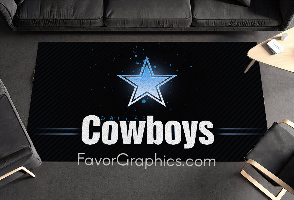 Dallas Cowboys Home Bedroom Decor Rug Carpet Mat