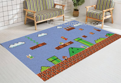 Mario Home Bedroom Decor Rug Carpet Mat