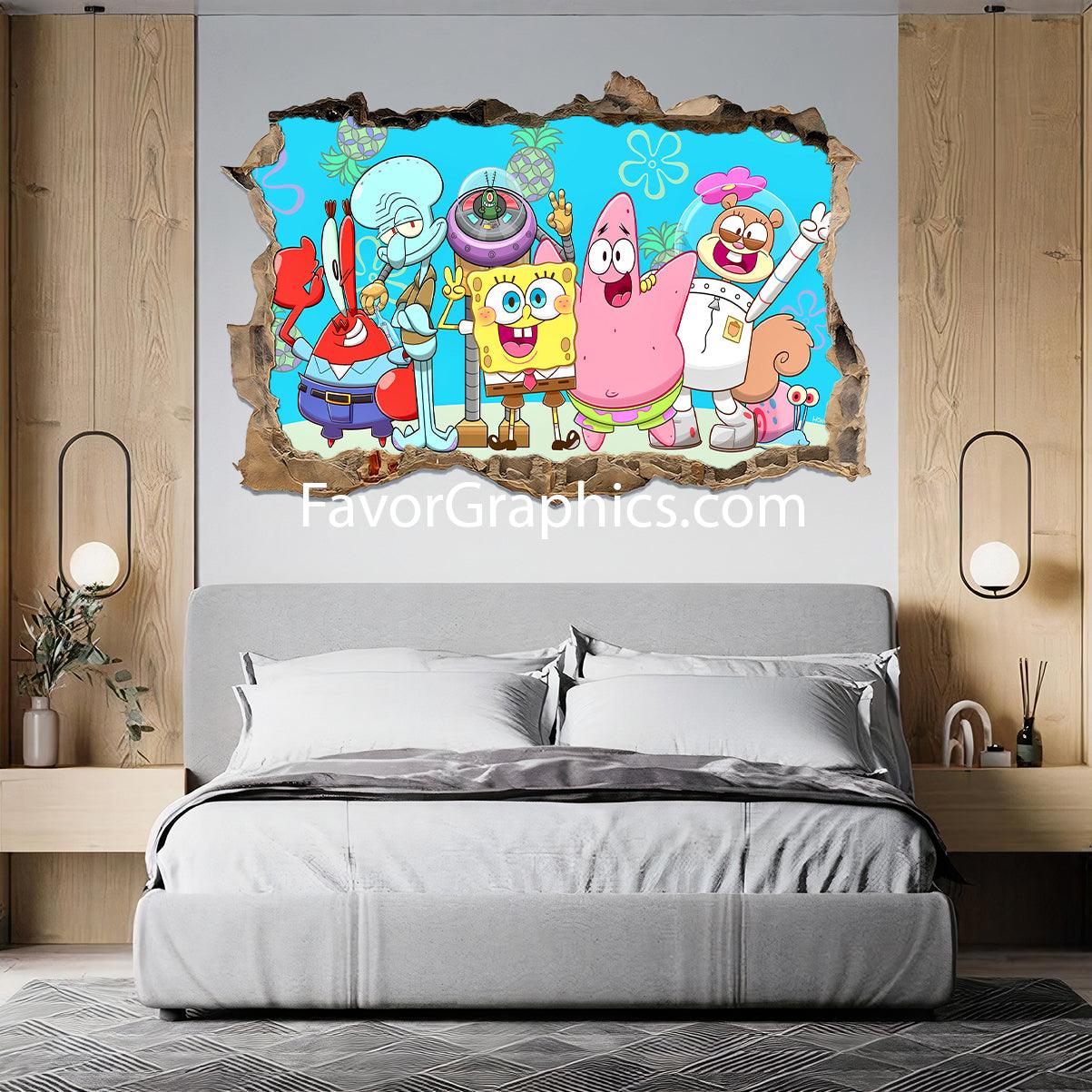 Spongebob Vinyl Wall Art Decal Sticker Poster Print Mural