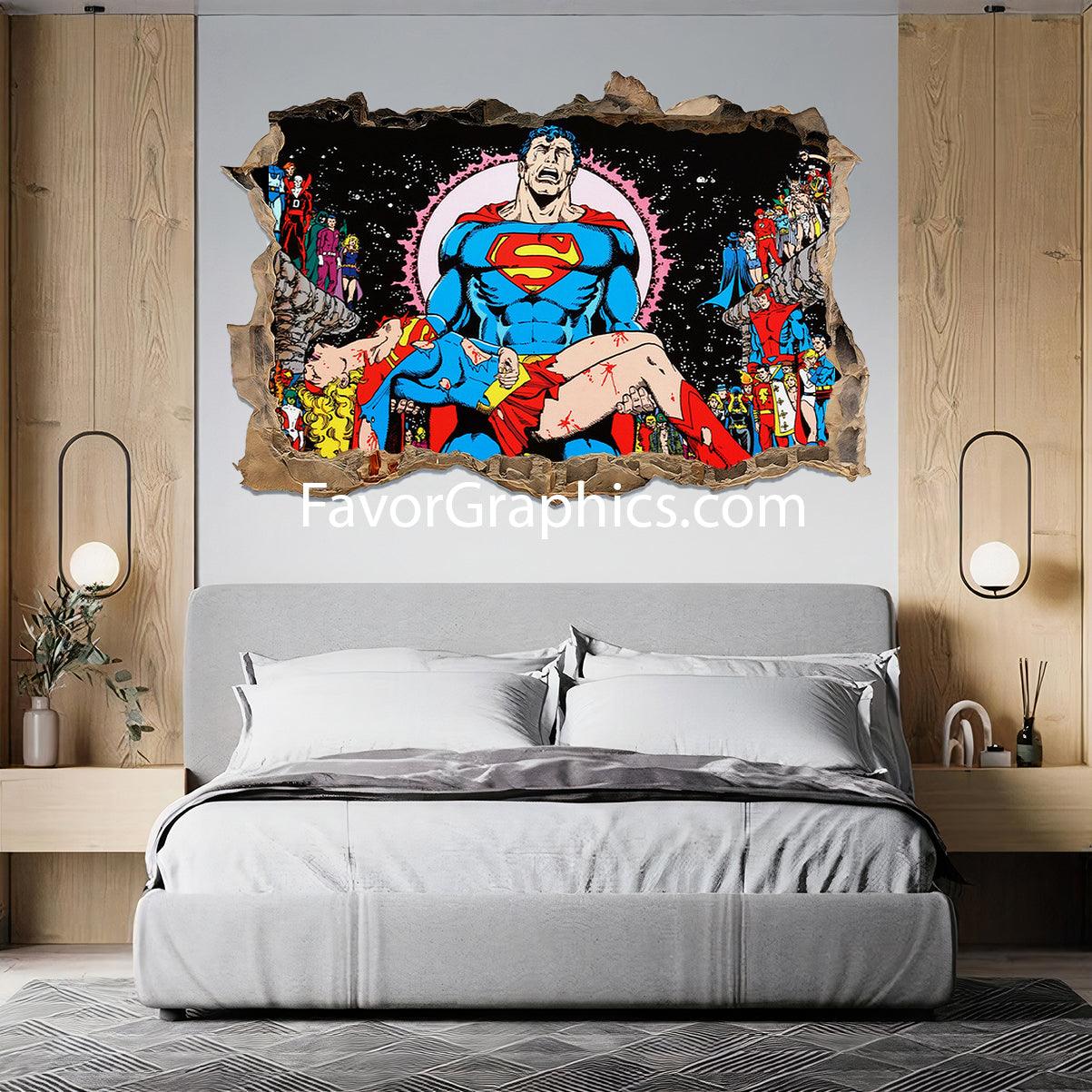 Superman Vinyl Wall Art Decal Sticker Poster Print Mural