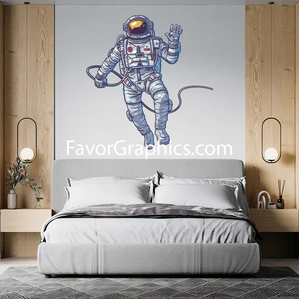 Astronaut Home Room Wall Vinyl Decal Sticker Mural Poster