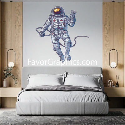 Astronaut Home Room Wall Vinyl Decal Sticker Mural Poster