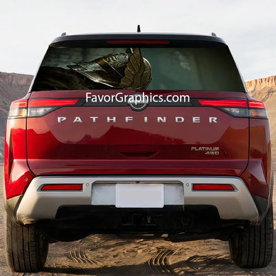 Elden Ring Nightreign Rear Window Perforated Graphic Vinyl Decal Car Truck UTV