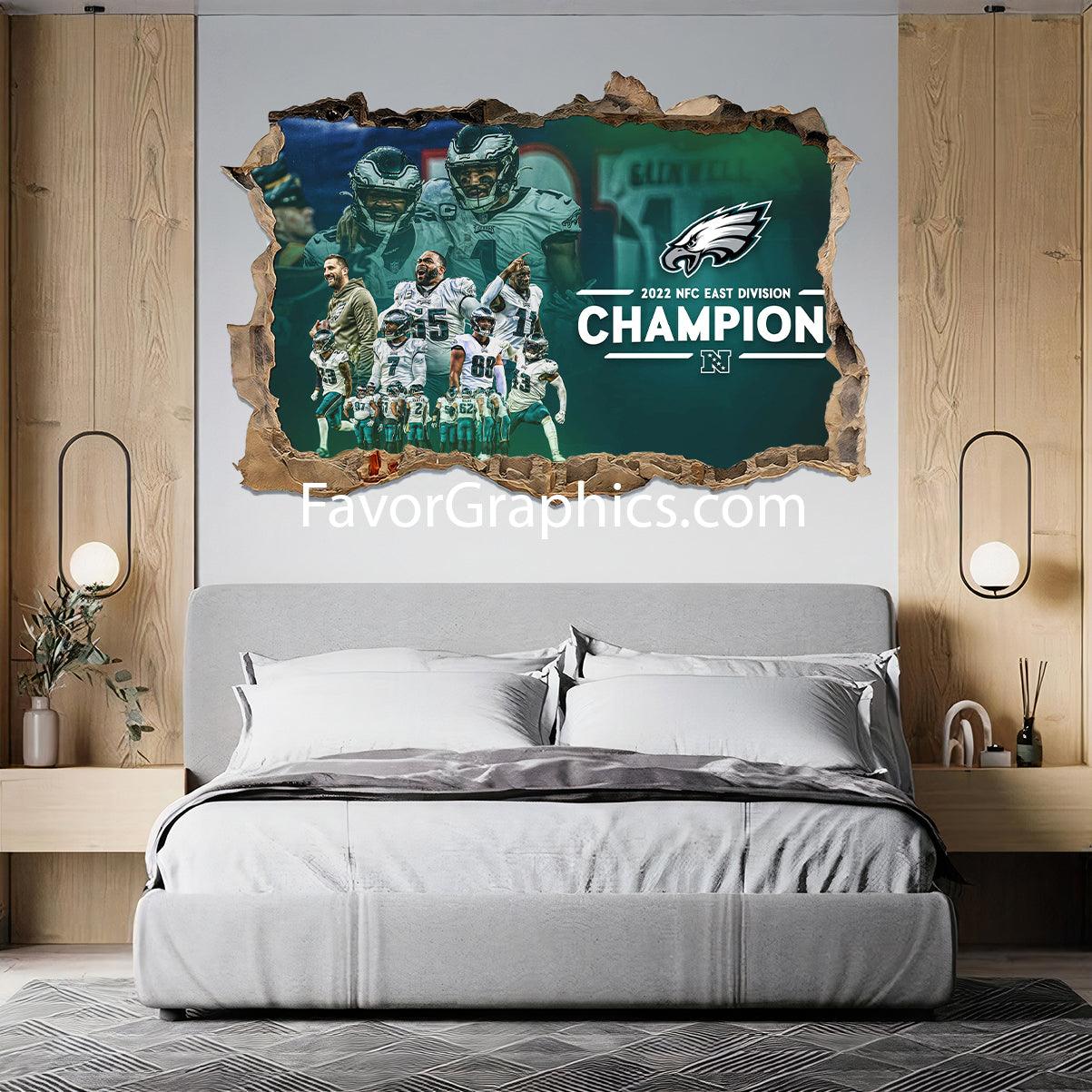 Philadelphia Eagles Vinyl Wall Art Decal Sticker Poster Print Mural