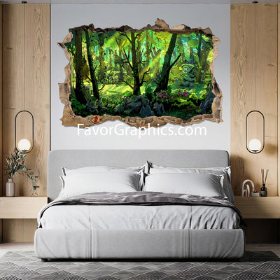 Forest Vinyl Wall Art Decal Sticker Poster Print Mural