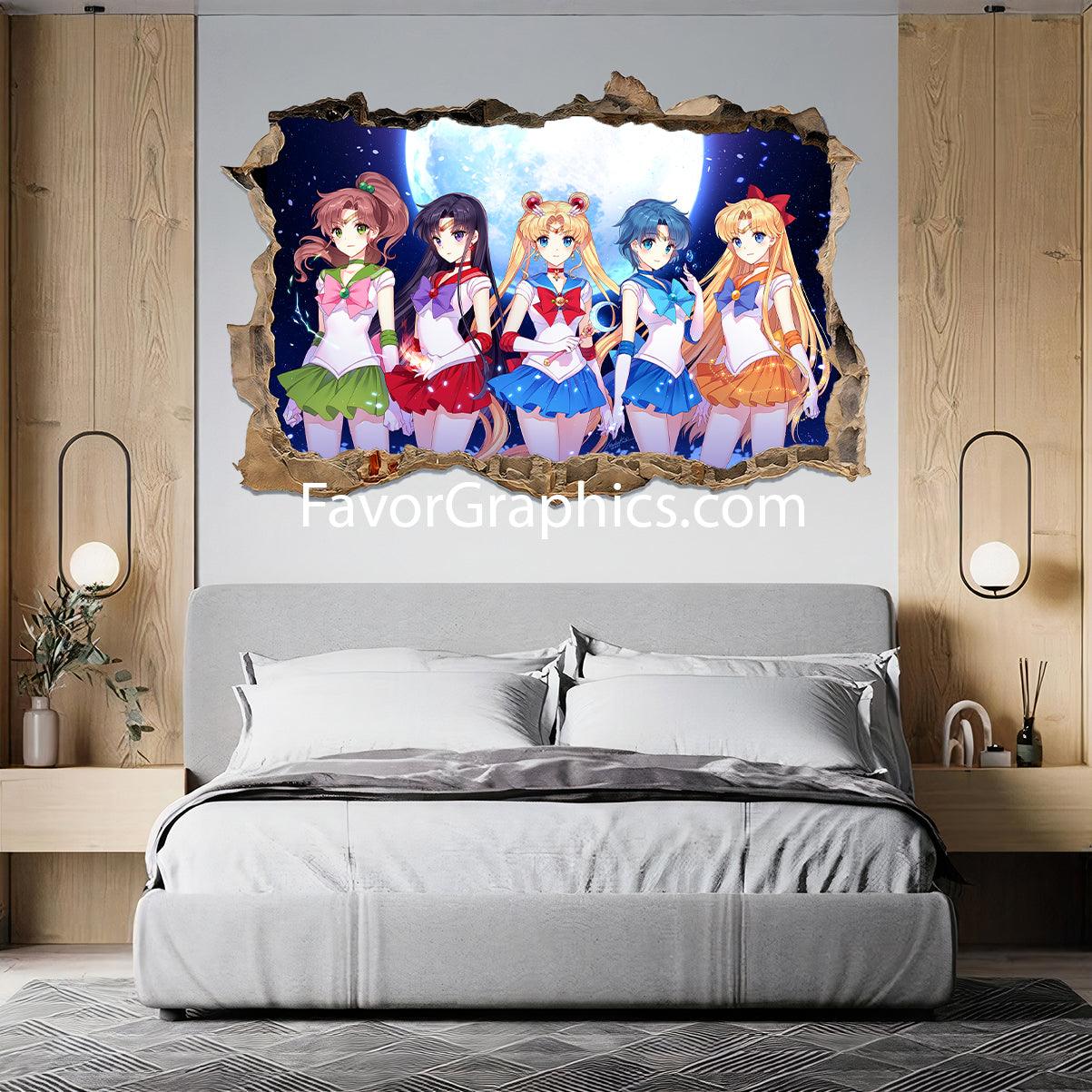 Sailor Moon Vinyl Wall Art Decal Sticker Poster Print Mural