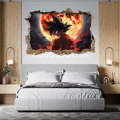 Black Goku Vinyl Wall Art Decal Sticker Poster Print Mural