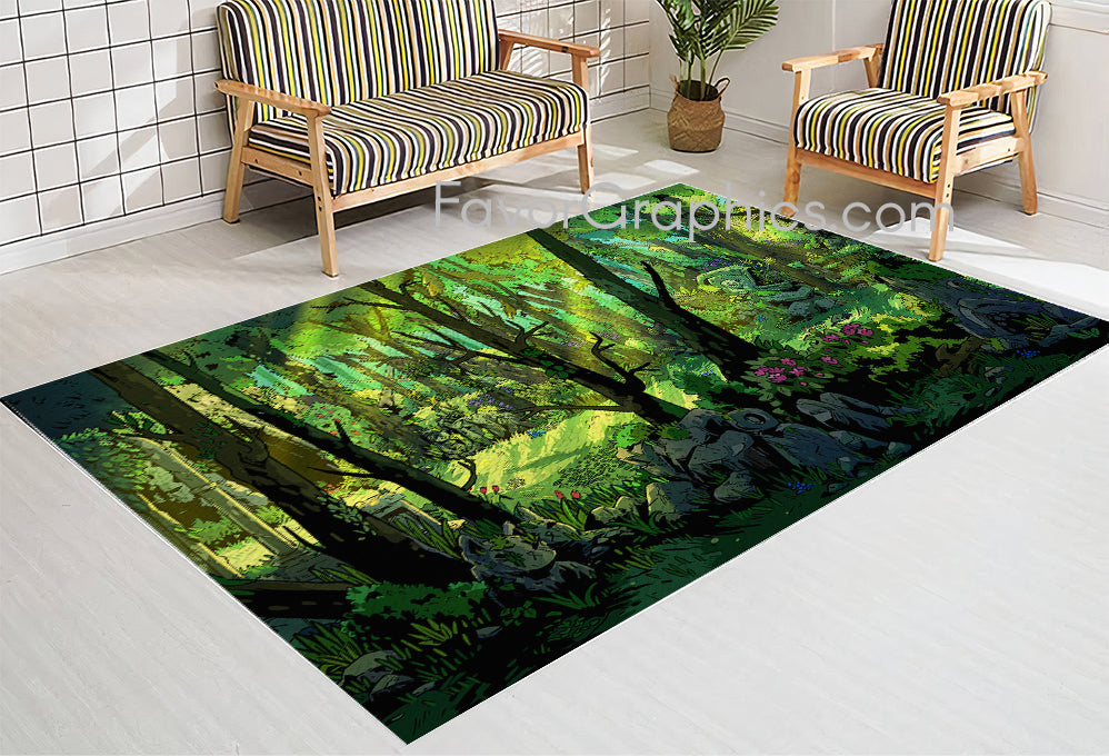 Forest Home Bedroom Decor Rug Carpet Mat