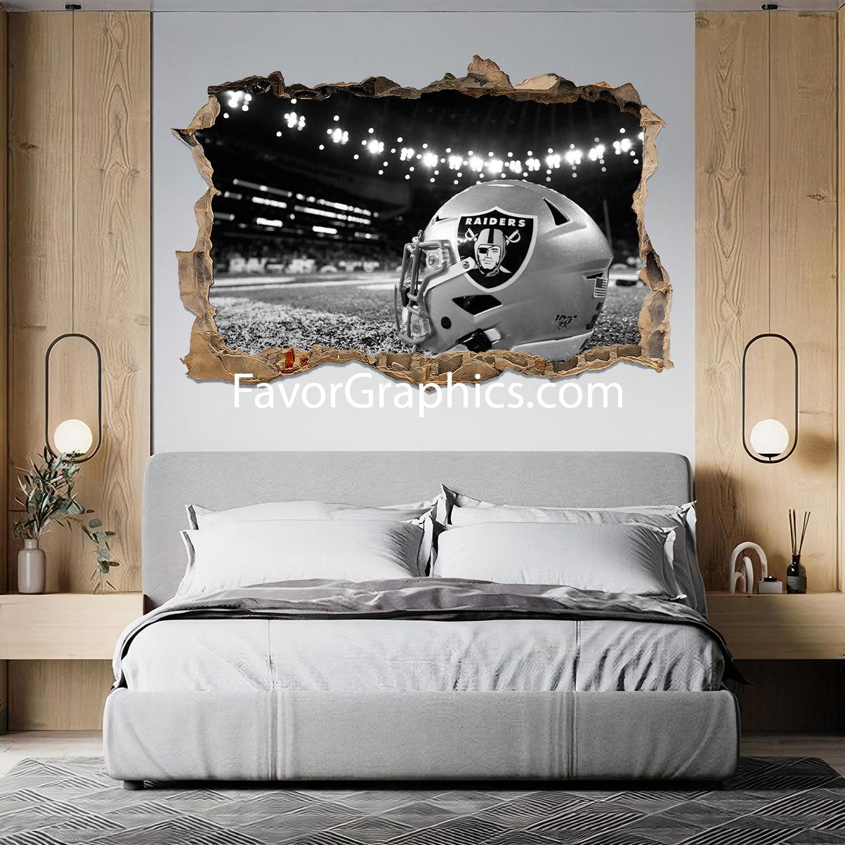 Las Vegas Raiders Vinyl Wall Art Decal Sticker Poster Print Mural