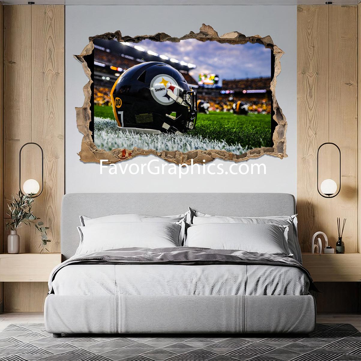 Pittsburgh Steelers Vinyl Wall Art Decal Sticker Poster Print Mural