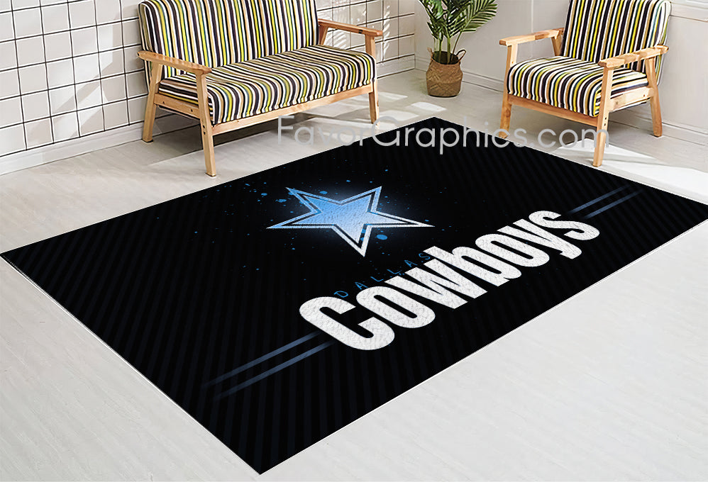 Dallas Cowboys Home Bedroom Decor Rug Carpet Mat