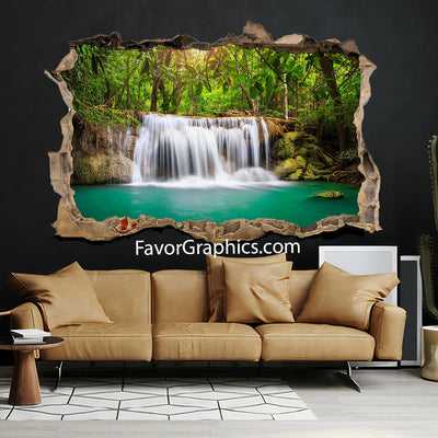 Waterfall Vinyl Wall Art Decal Sticker Poster Print Mural