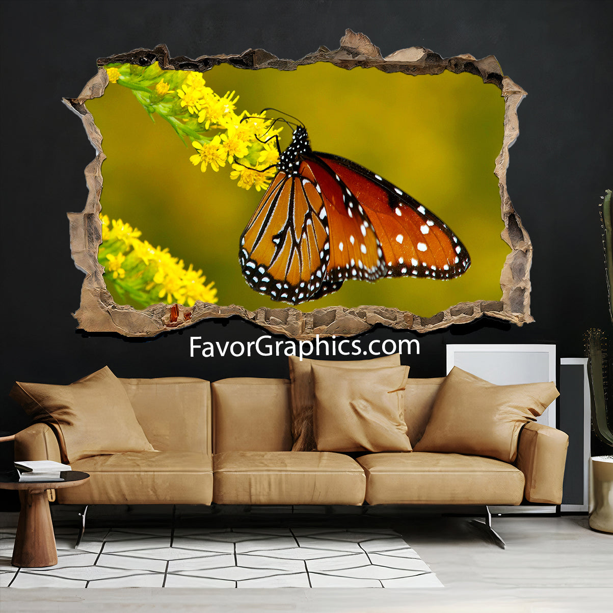 Butterfly Vinyl Wall Art Decal Sticker Poster Print Mural