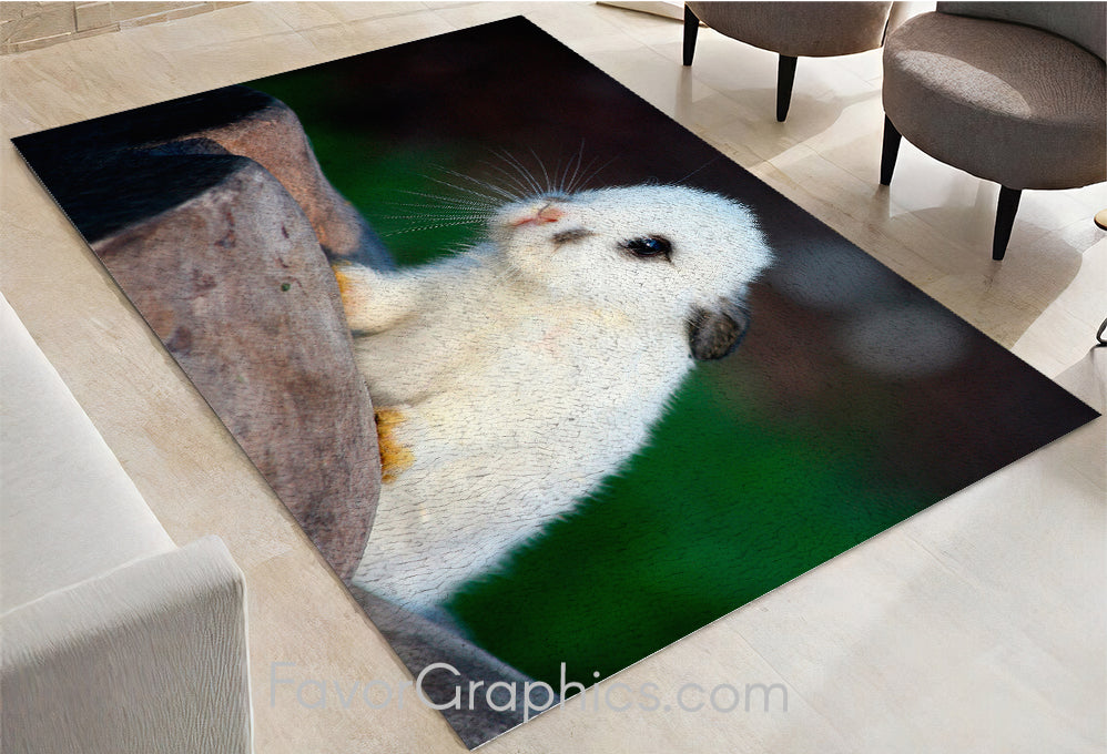 Rabbit Home Bedroom Decor Rug Carpet Mat