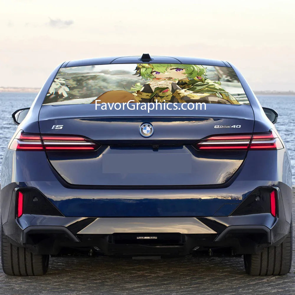 Collei (Genshin Impact) Rear Window Perforated Graphic Vinyl Decal