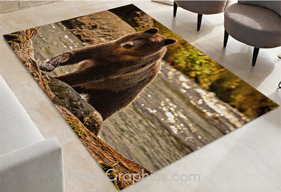 Bear Home Bedroom Decor Rug Carpet Mat