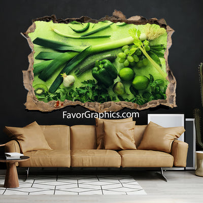 Vegetable Vinyl Wall Art Decal Sticker Poster Print Mural