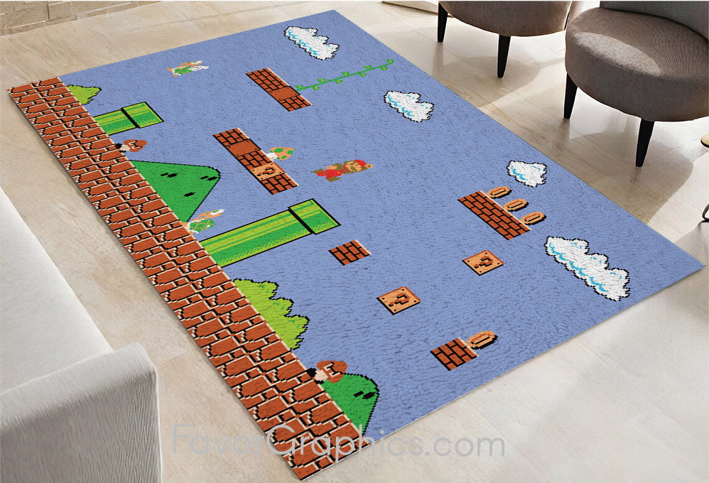 Mario Home Bedroom Decor Rug Carpet Mat