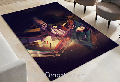 Levi Ackerman Home Bedroom Decor Rug Carpet Mat