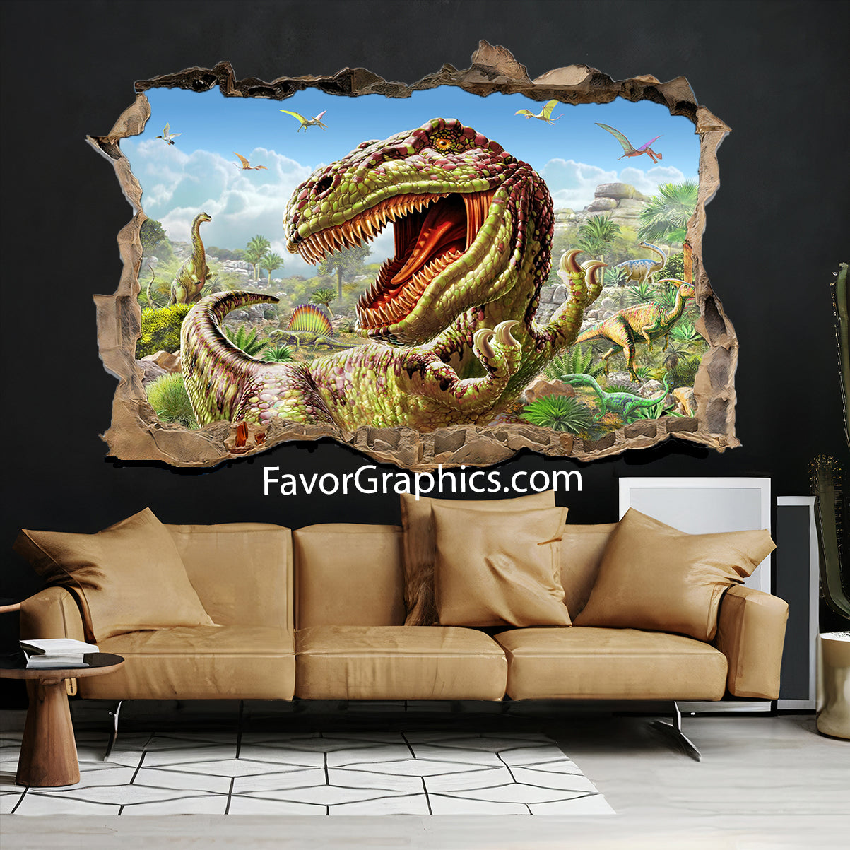 Dinosaur Vinyl Wall Art Decal Sticker Poster Print Mural