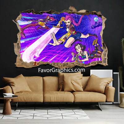 Huntrix HUNTR/X Kpop Demon Hunters Wall Art Poster Print Mural