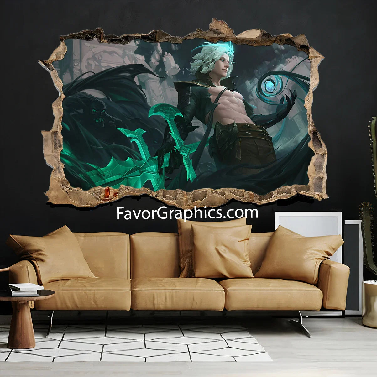 Viego League of Legends Vinyl Wall Art Decal Sticker Poster Print Mural