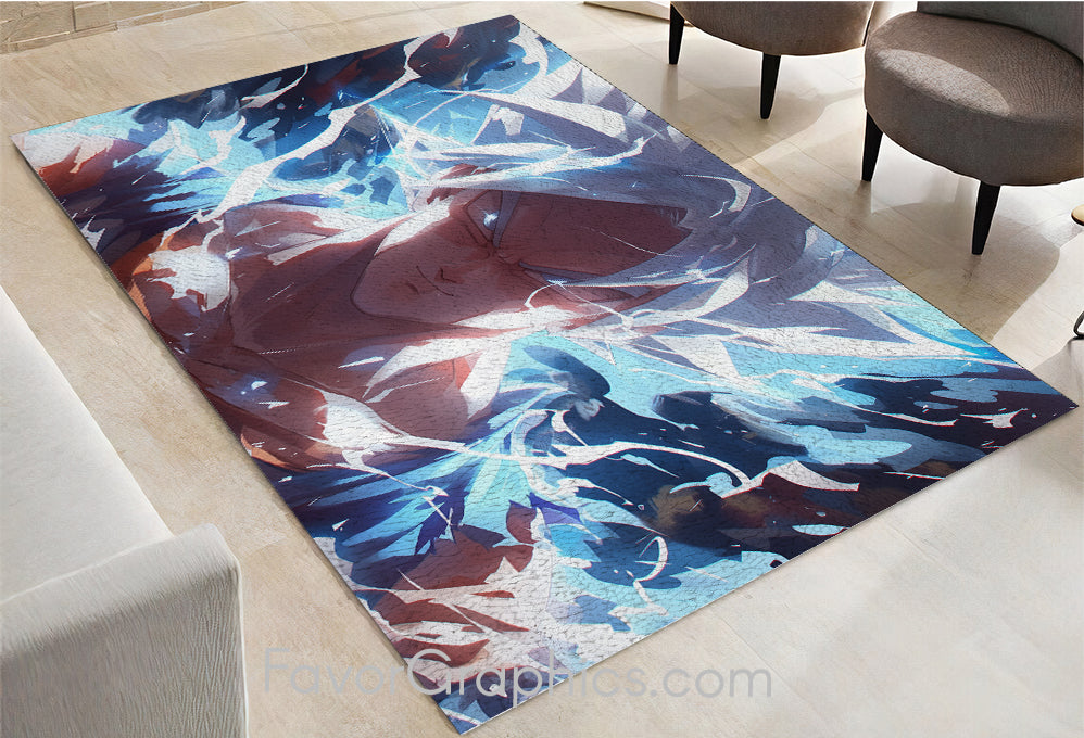 Ultra Instinct Goku Home Bedroom Decor Rug Carpet Mat