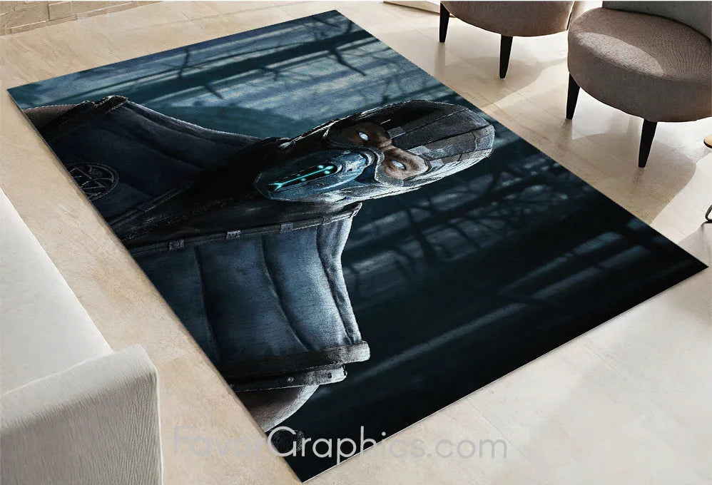 Sub Zero Mortal Kombat Home Bedroom Decor Rug Carpet Mat