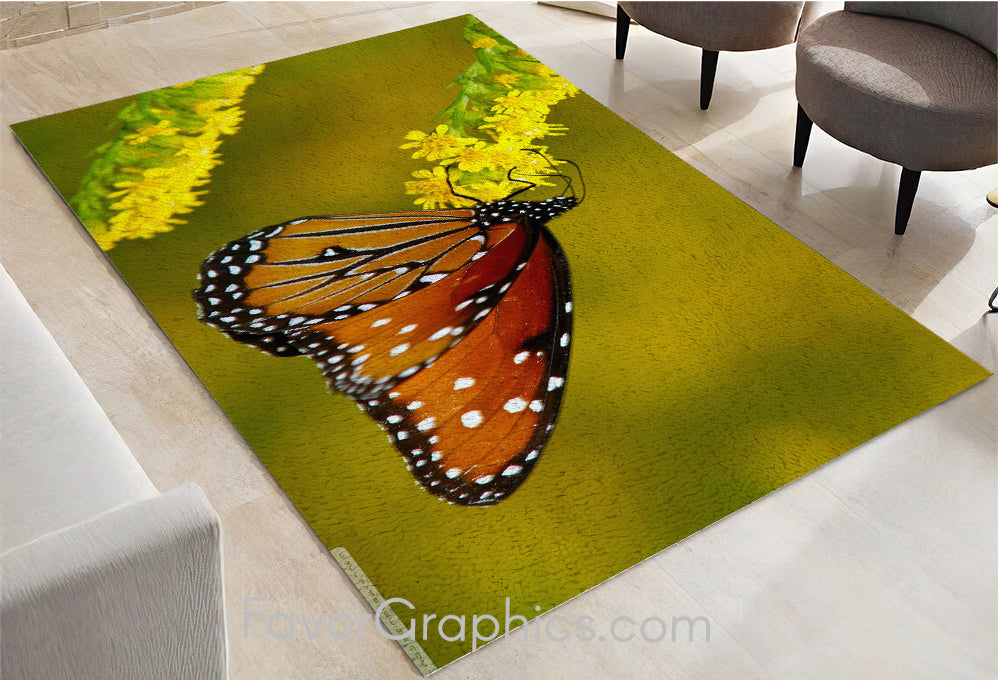 Butterfly Home Bedroom Decor Rug Carpet Mat